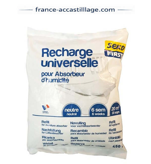 Recharge absorbeur humidité