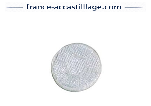 Catadioptre blanc
