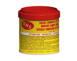 Fumigène orange flottant