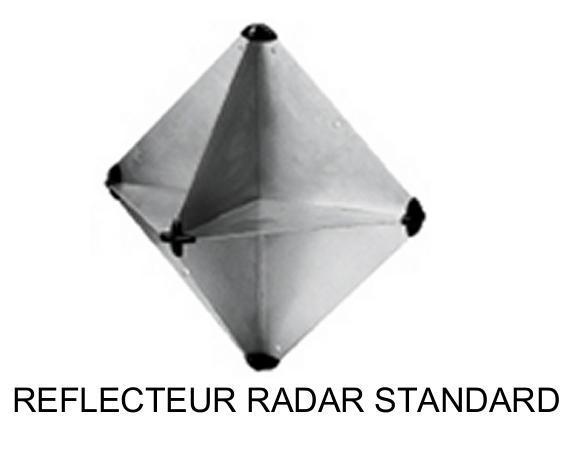 Réflecteur radar standard