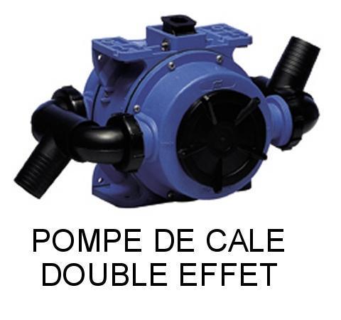 Pompe à membrane double effet