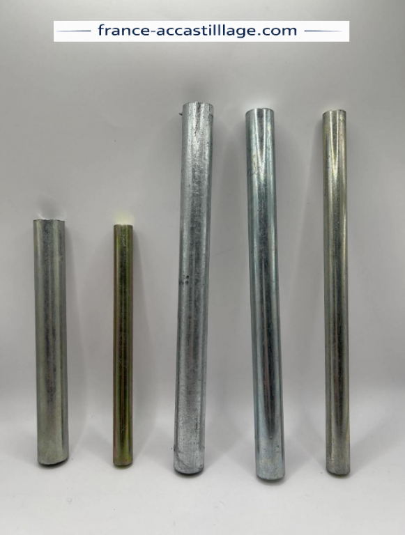 Axes de rouleaux et diabolos