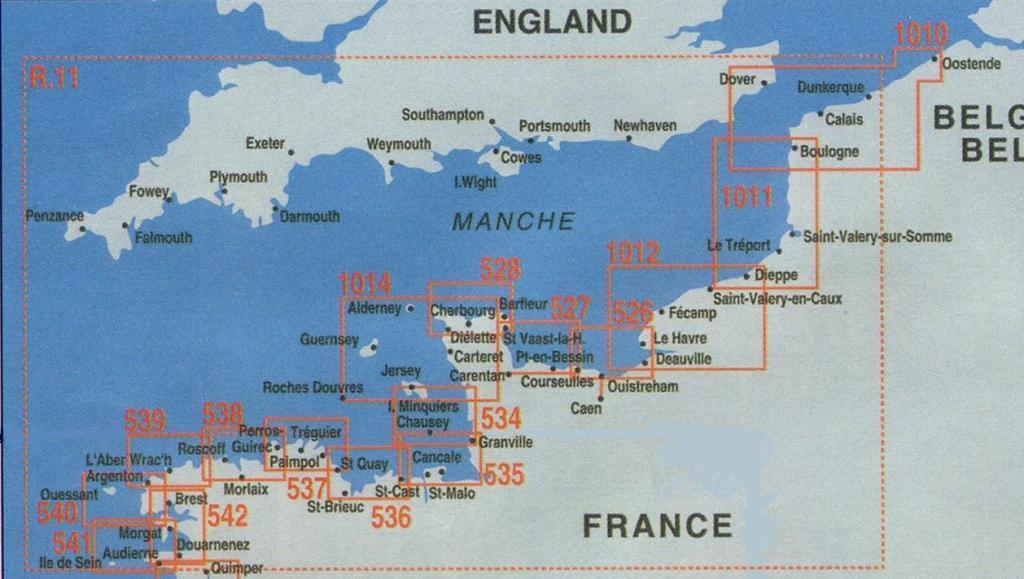 Navicartes Manche