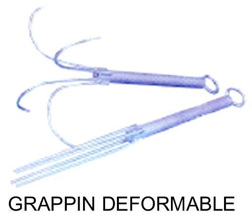 Grappin déformable galva