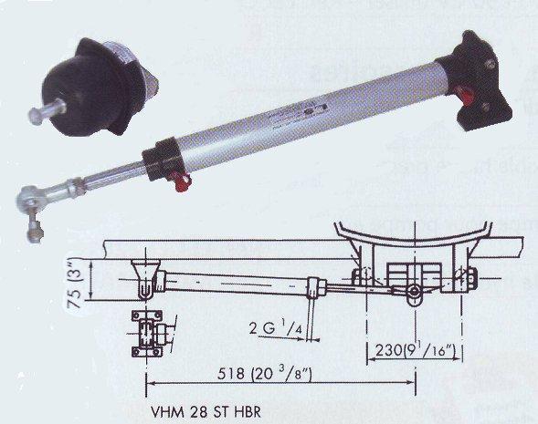 Direction HB jusqu'à 175 cv kit B