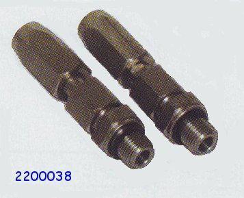 Jonction pompe/vérin hydraulique D8