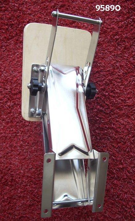 Chaise inox réglable