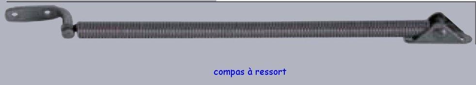 Compas ressort