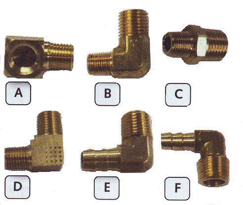 Raccords coudés et réduction