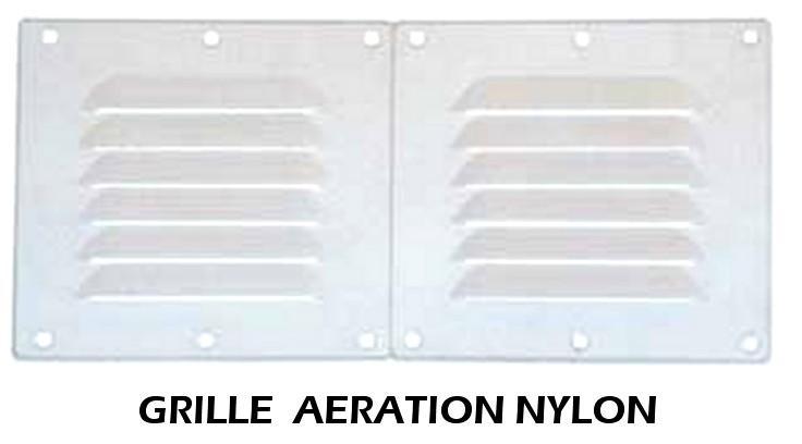 Grille aération nylon