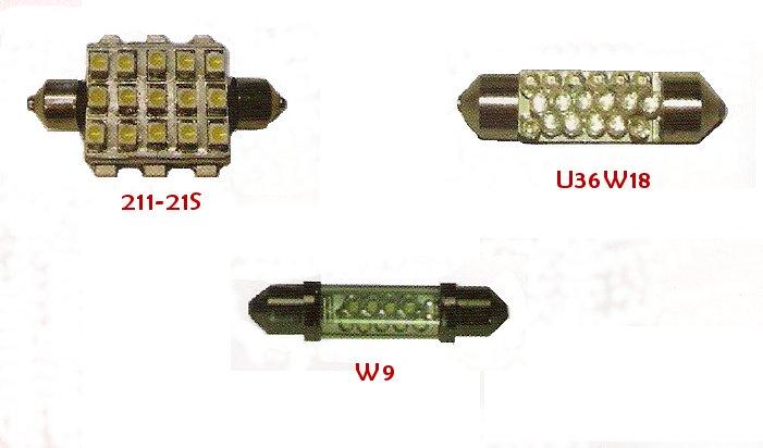 Ampoules à leds navettes
