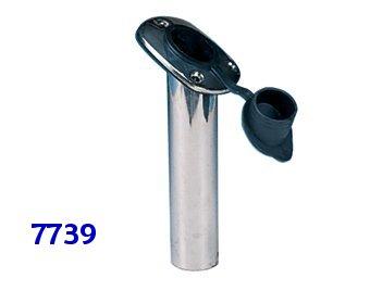 Porte-canne inox à encastrer
