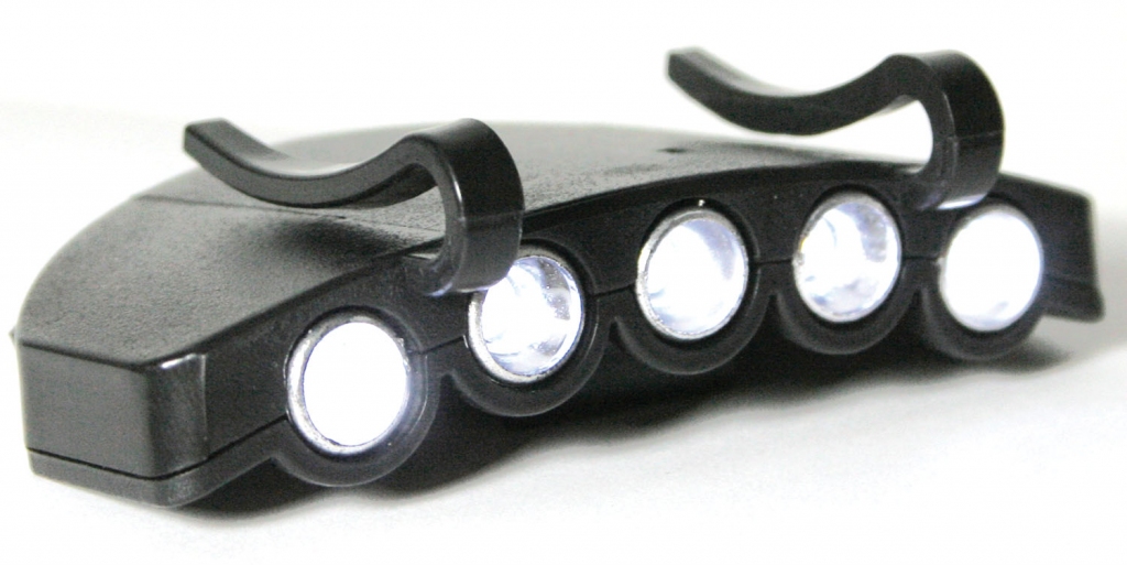 Lampe à led pour casquette