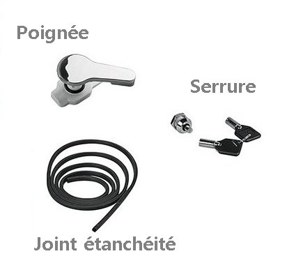 Pièces pour porte d'équipet Top/Mid Line