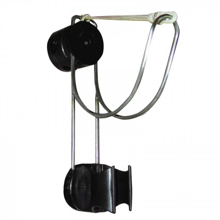 Support Inox pour bouée fer à cheval