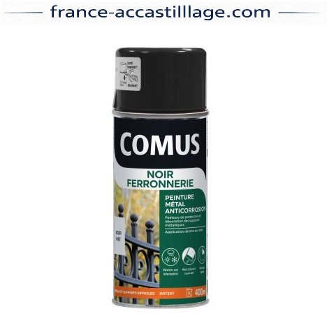 Aérosol Noir Ferronnerie