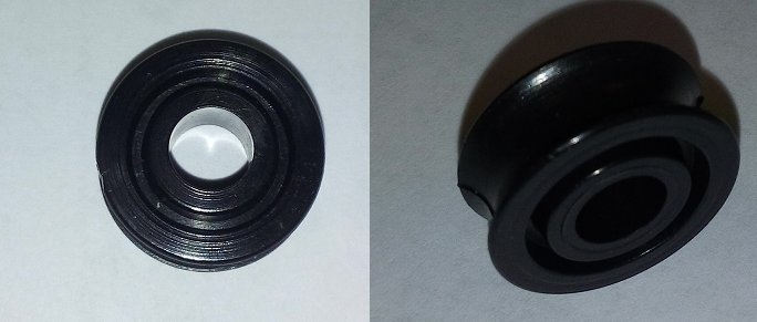 Réas delrin noir