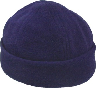 Béret en molleton Bleu