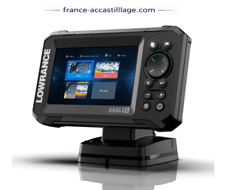 Combiné GPS/sondeur Lowrance Eagle 5 avec Sonde HDI 83/200 KHz