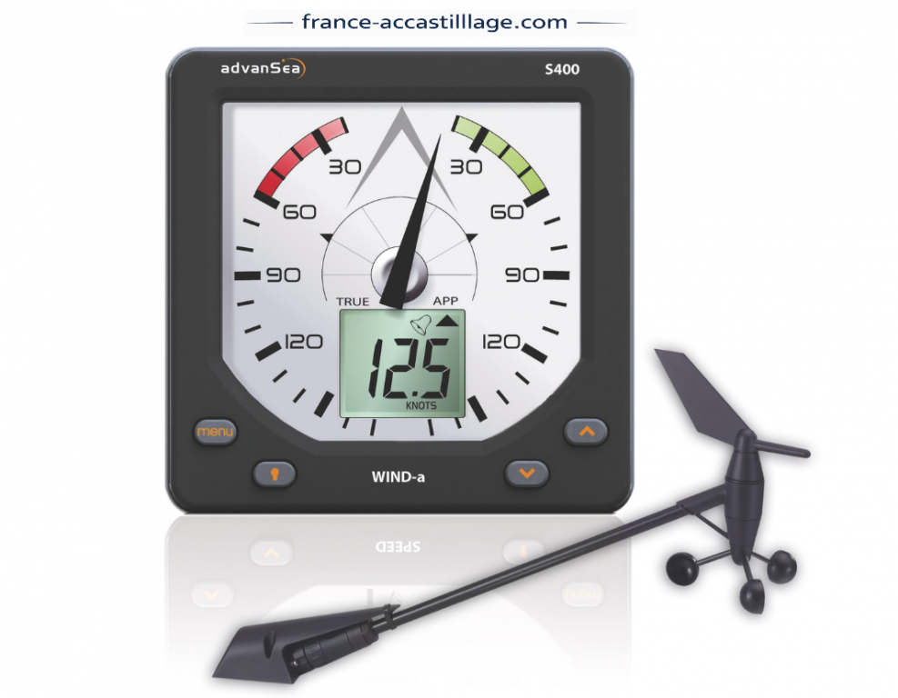 Girouette-anémo ADVANSEA analogique WIND-a S400 complète