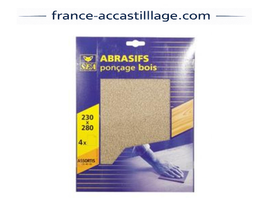 Pochettes d'abrasif à sec SOROMAP
