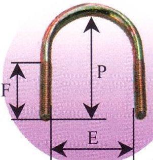 Brides tube rond